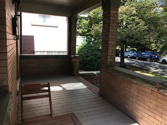 Front porch facing Cook St