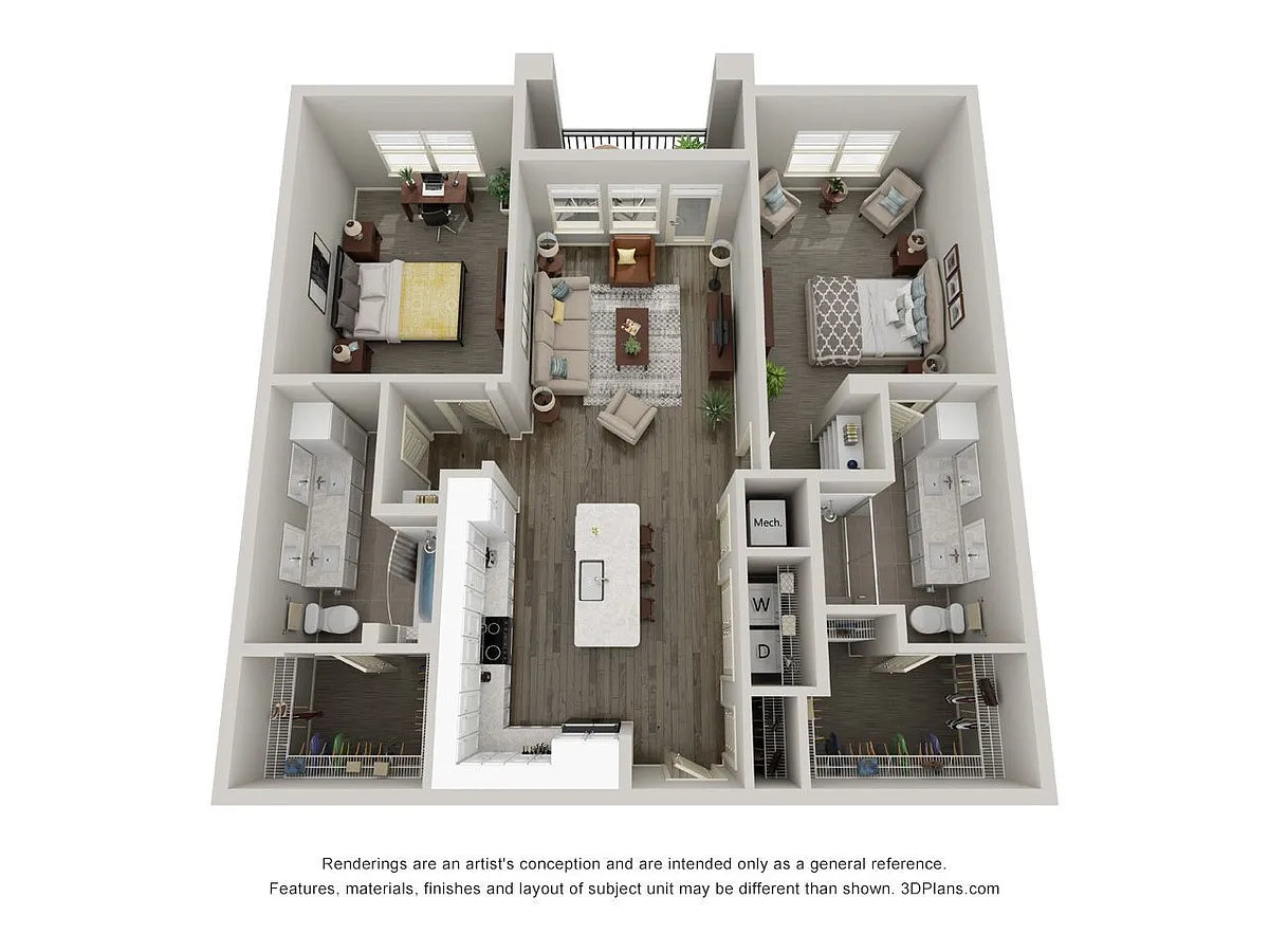 Floor plan B7