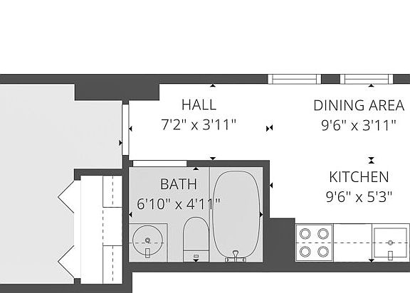 2nd image of 150 W 51st St APT 1628