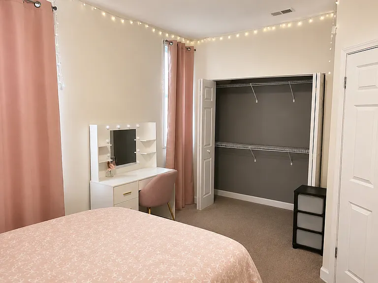 Large first level bedroom.