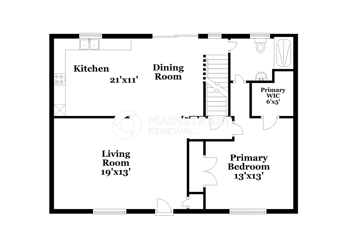 Floor Plan - 11520 N Walnut St