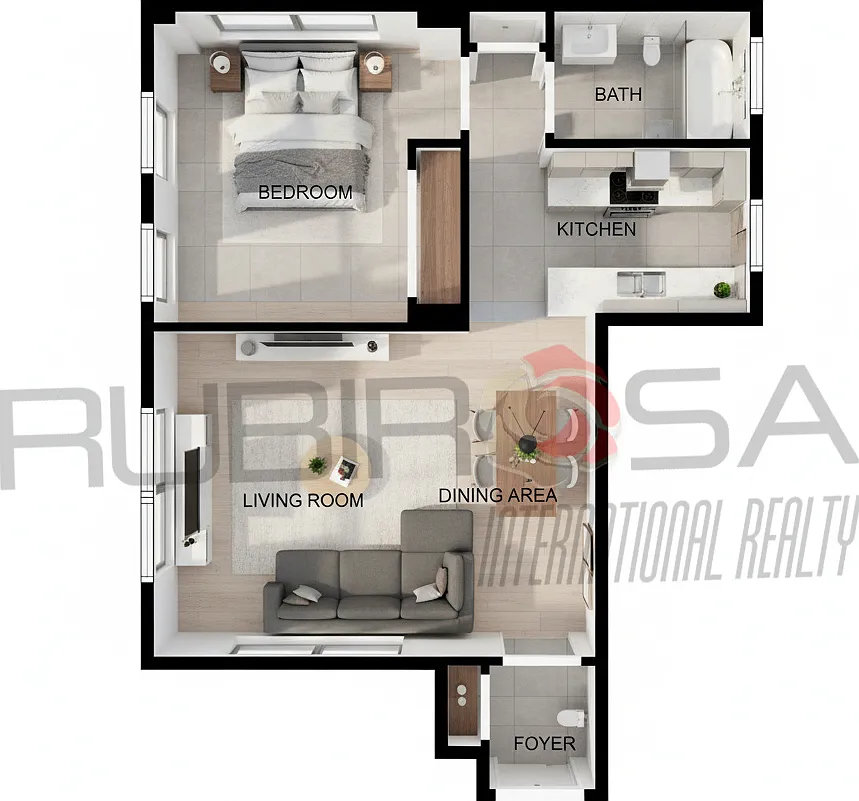 1 bed, 600 sqft, $2,400 — Photo 3