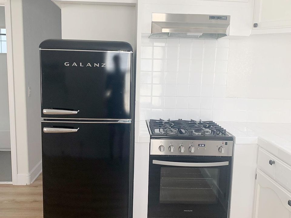 Brand new fridge and oven