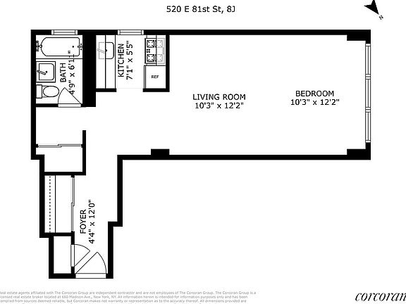 5th image of 520 E 81st St APT 8J