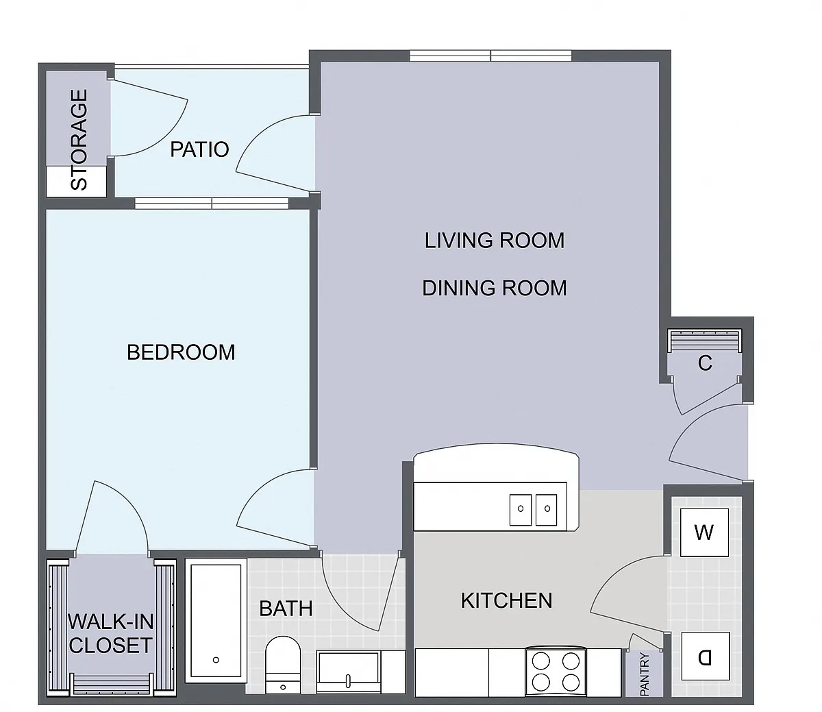 Floor plan A1