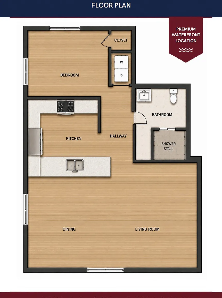 1 bed, 1000 sqft, $2,500 — Photo 2