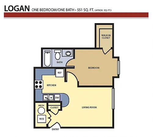 Floor plan Logan