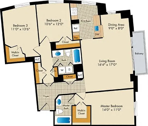 Floor plan Gilbert