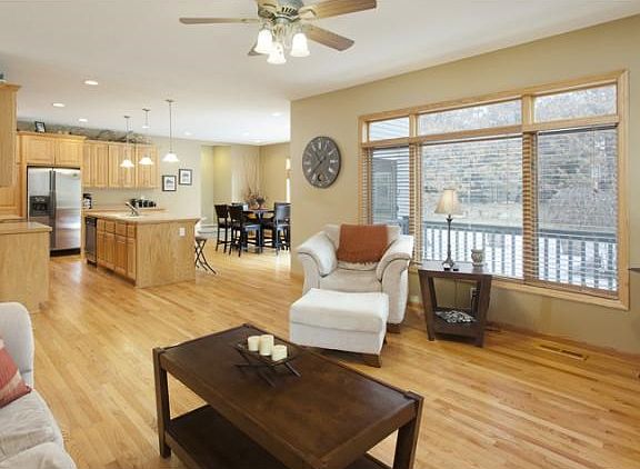 Living Room off Kitchen