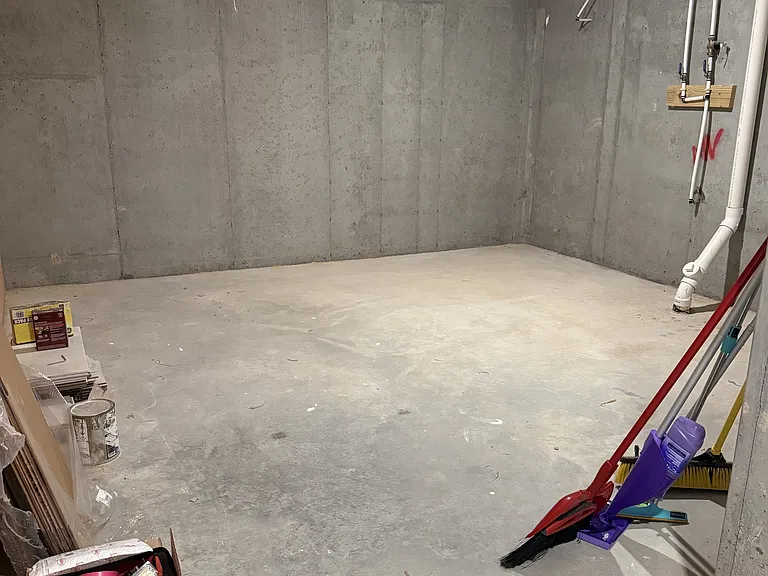 Large storage room off of the garage.