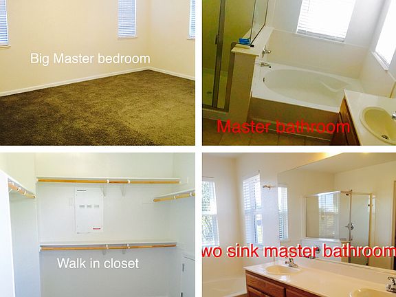 master room,master bath,walk in closet
