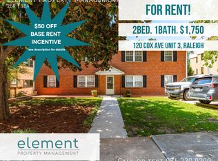 120 Cox Ave APT 3, Raleigh, NC 27605