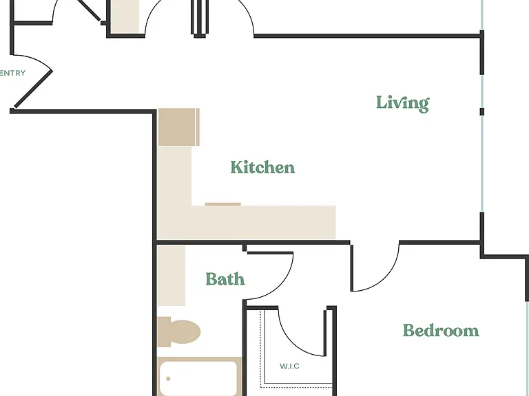2 Bed, 2 Bath - Apt J 2 Bed, 2 Bath - Apt J