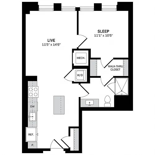Floor plan HB13