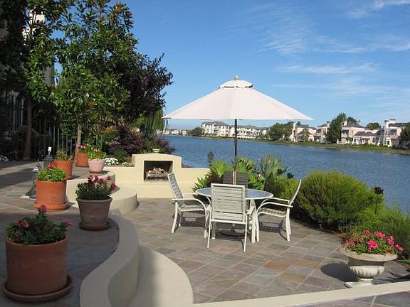 View down the lagoon