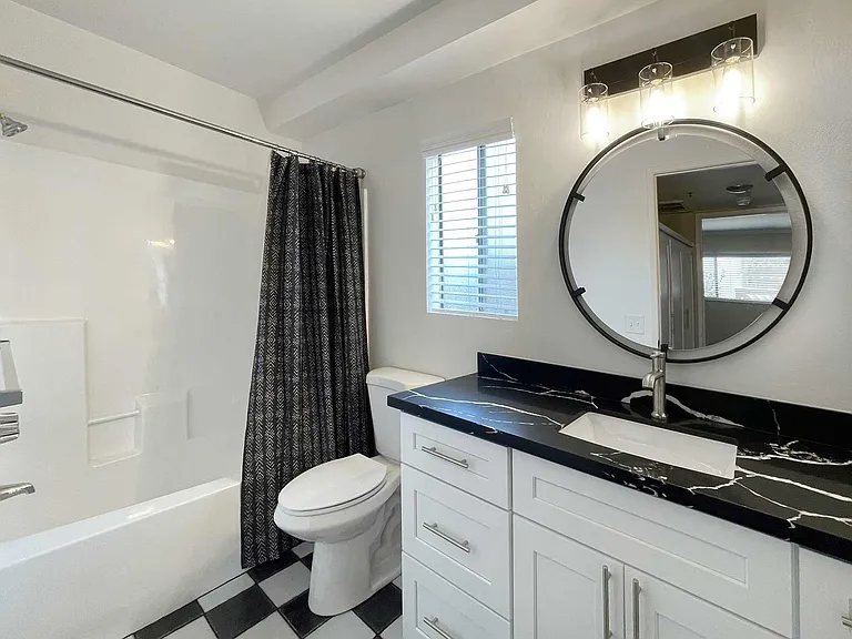 Tastefully coordinated finishes throughout each unit