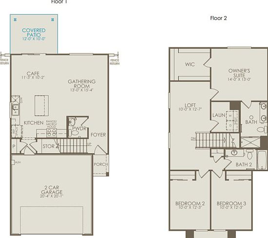 Avondale Floorplan - Homesite 06009