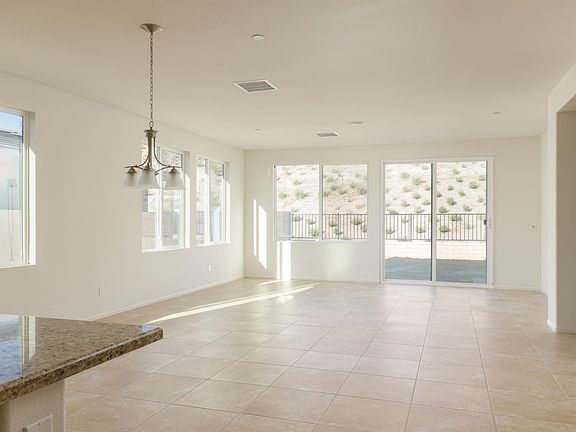 Dining area overlooking great room