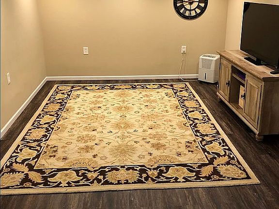 Partial finished basement