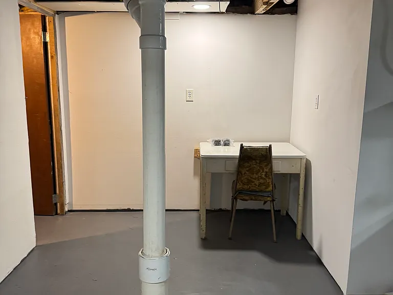 basement utility area