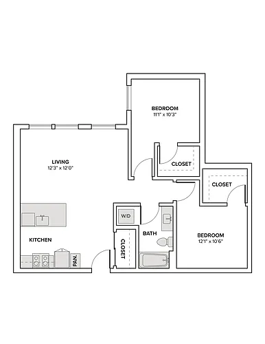 Floor plan A10D