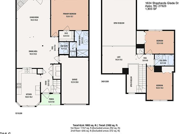 2nd image of 1624 Shepherds Glade Dr