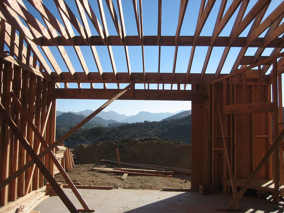 View from the back of the house