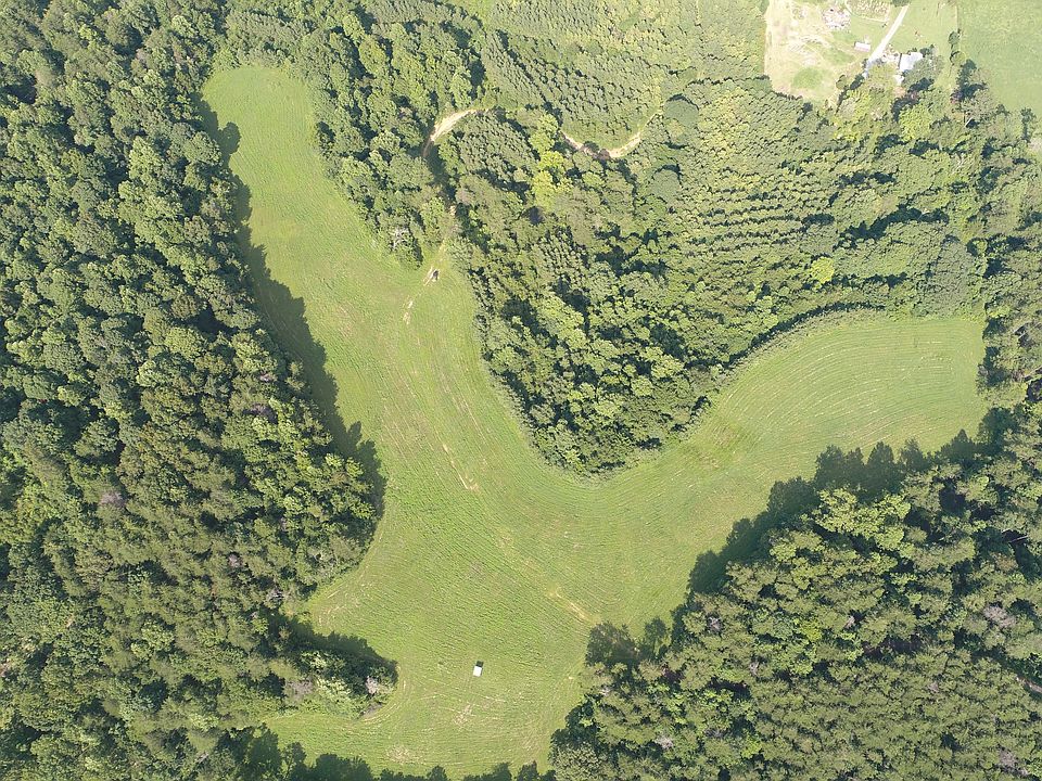 Aerial view of property