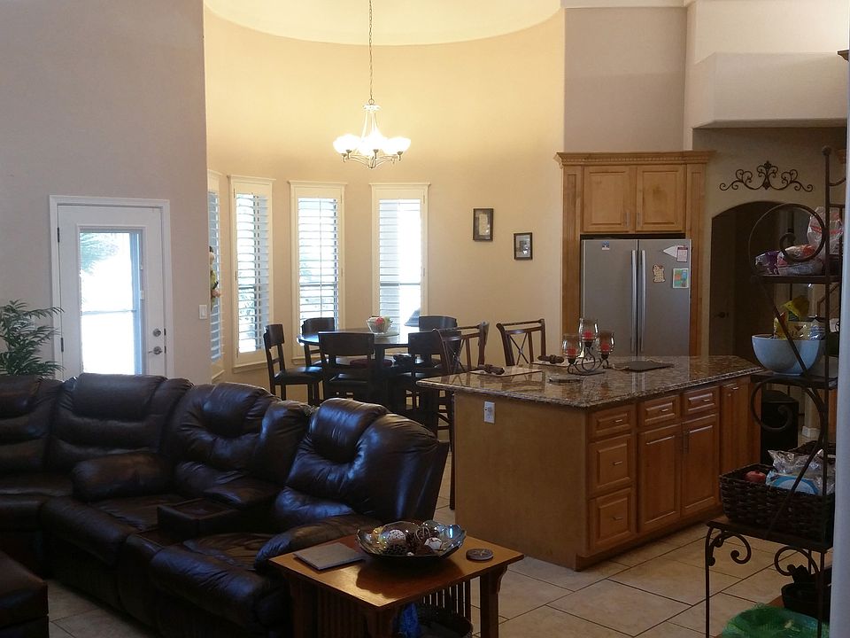 Living Room Kitchen View