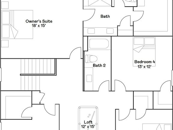 3rd image of 1040 Waterford St