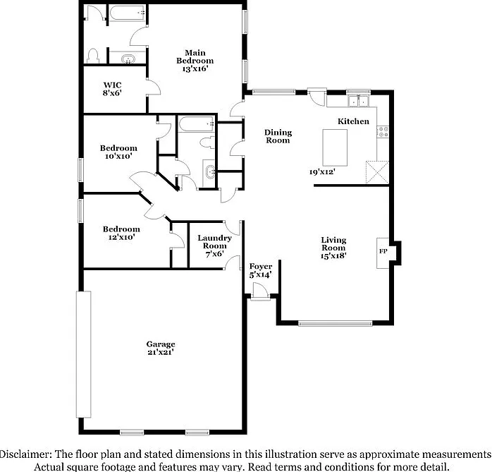 3 bed, 2.0 bath, 1392 sqft, $2,075 — Photo 2
