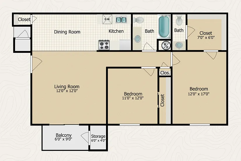 Floor plan Maple
