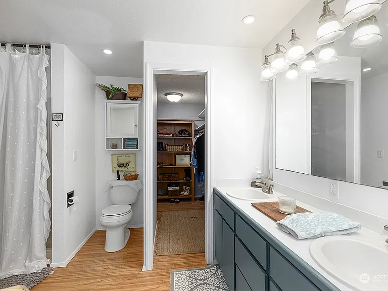 Master Bath and Walk-in Closet
