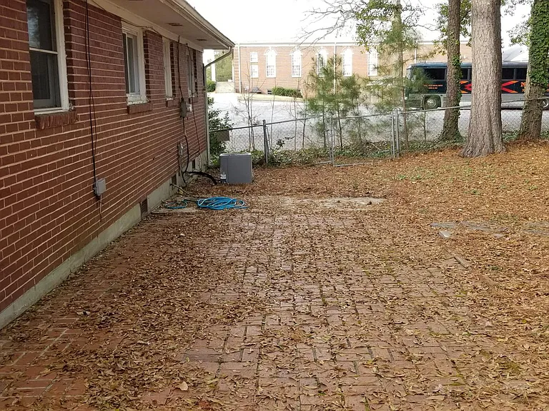 Extended Patio in Backyard