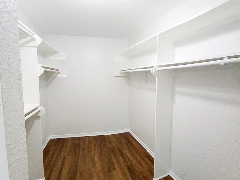 Master Bedroom walk in closet