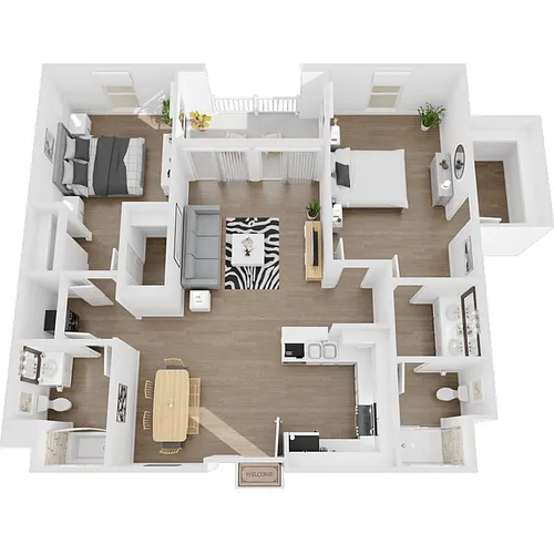 Floor plan Rome Salita