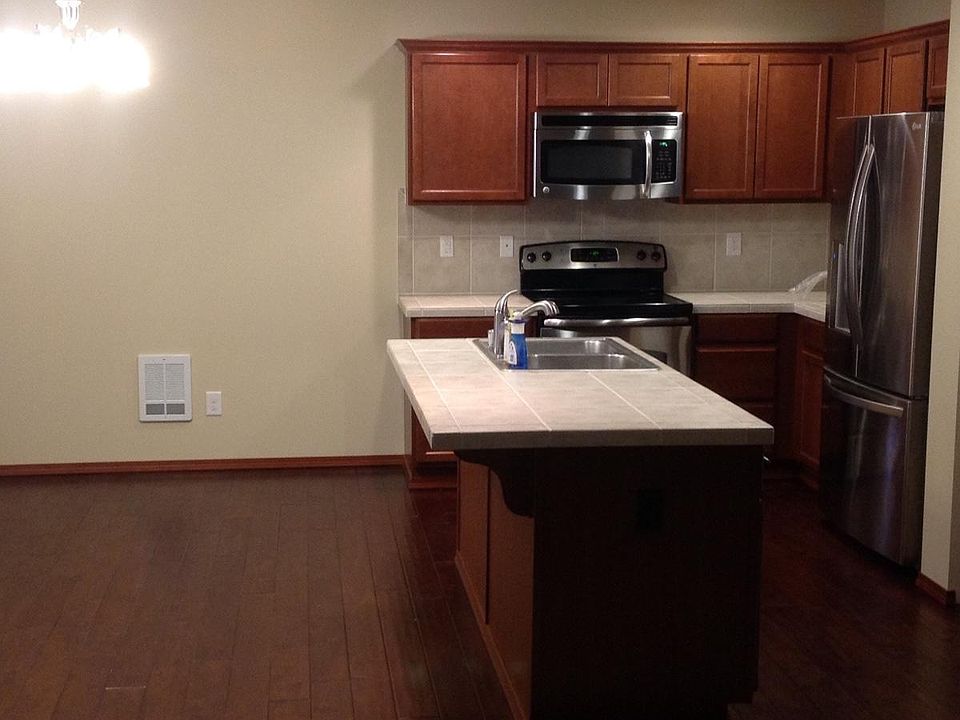 Kitchen with hardwood floors