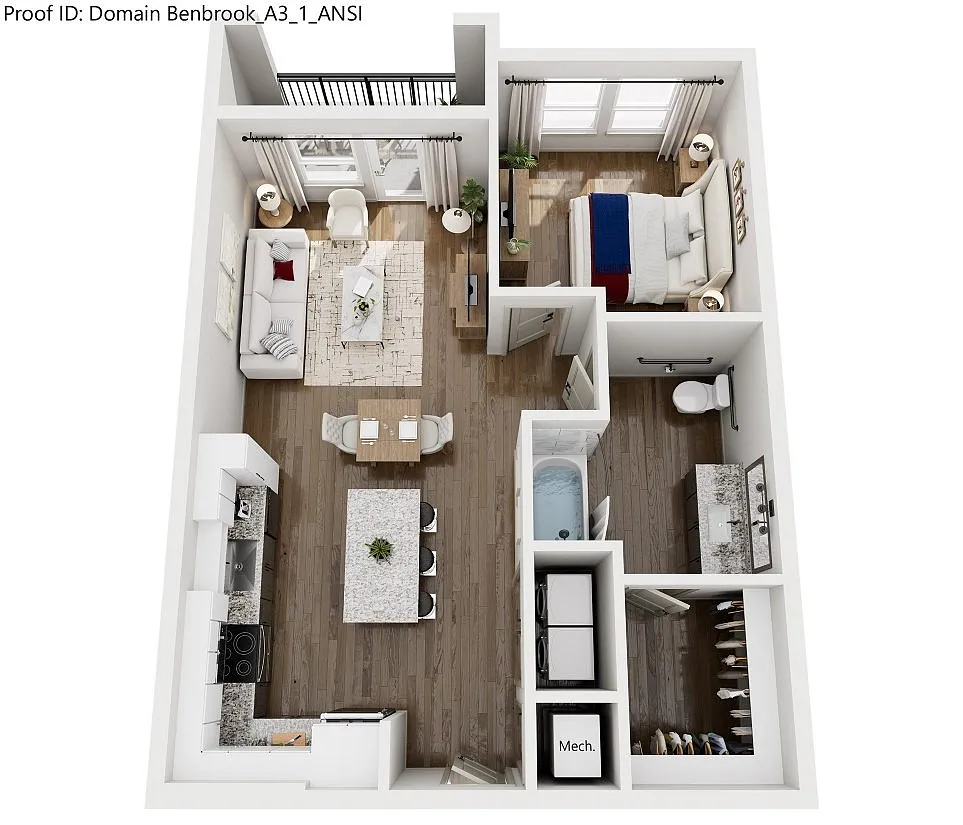Floor plan A3 ANSI