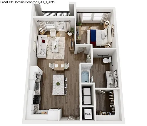 Floor plan A3 ANSI