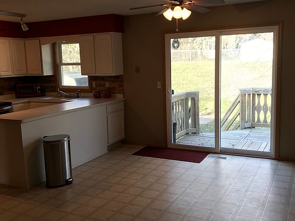 Sliding doors to deck.