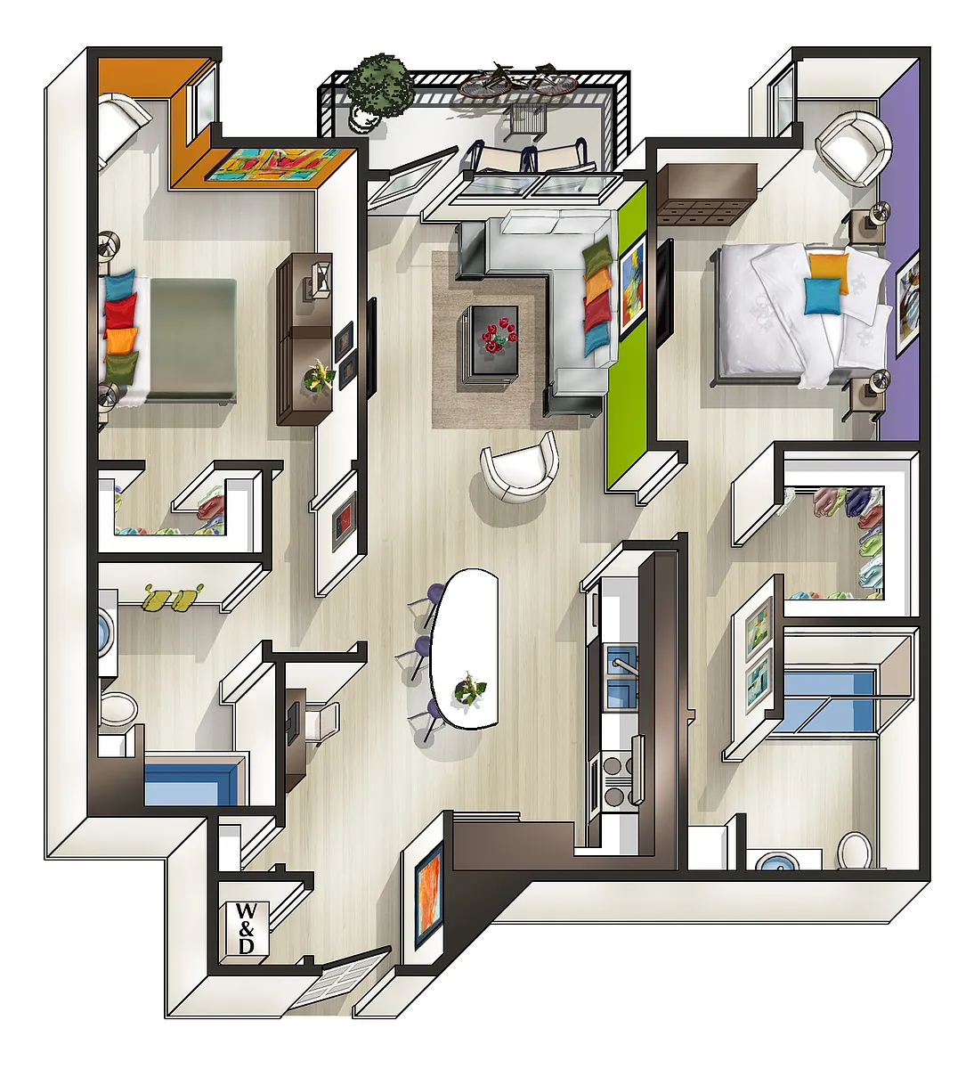 Floor plan The Avenue