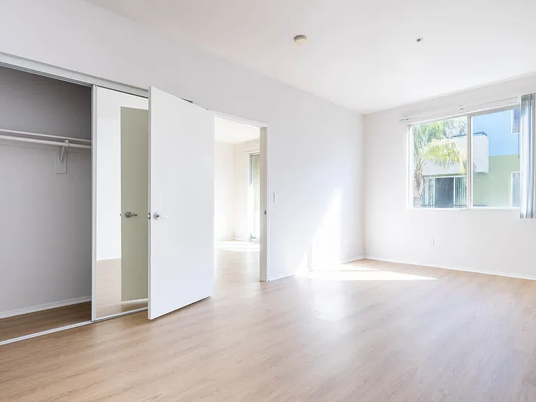 Bedroom with Hard Surface Flooring