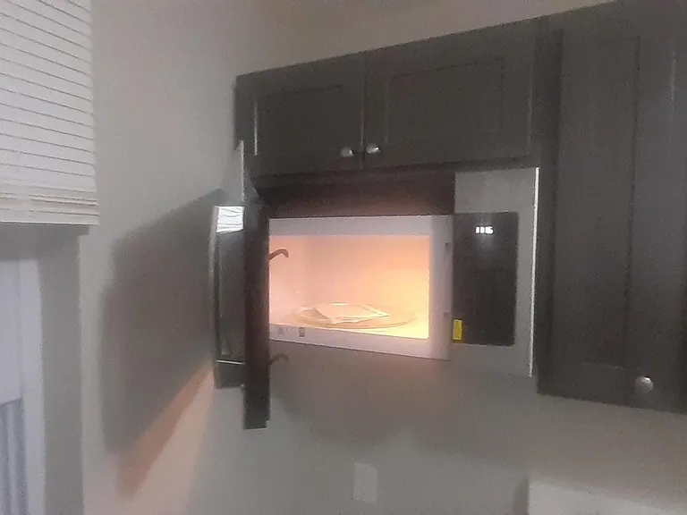 Picture of inside the microwave