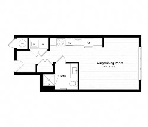 Floor plan Studio | s05 - Judd