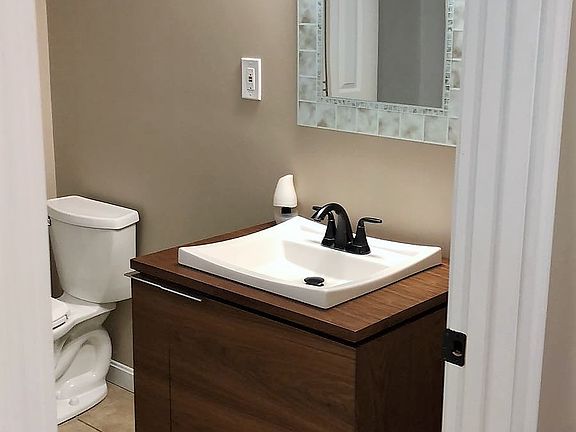 Full Bath in Basement 