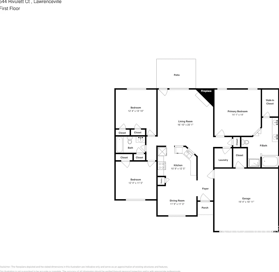544 Rivulett Ct Lawrenceville, GA 30043 — Photo 2