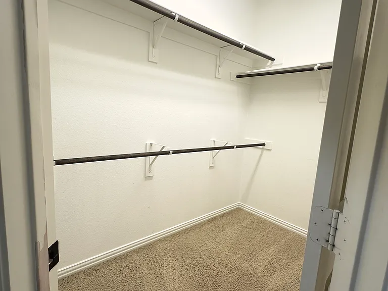 Walk-in closet 2 at downstairs master bedroom