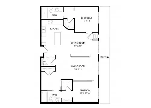 Floor plan G1