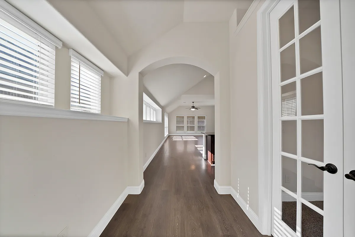 entryway with view of office - 207 Arborside Dr