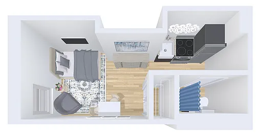 Floor plan studio 20